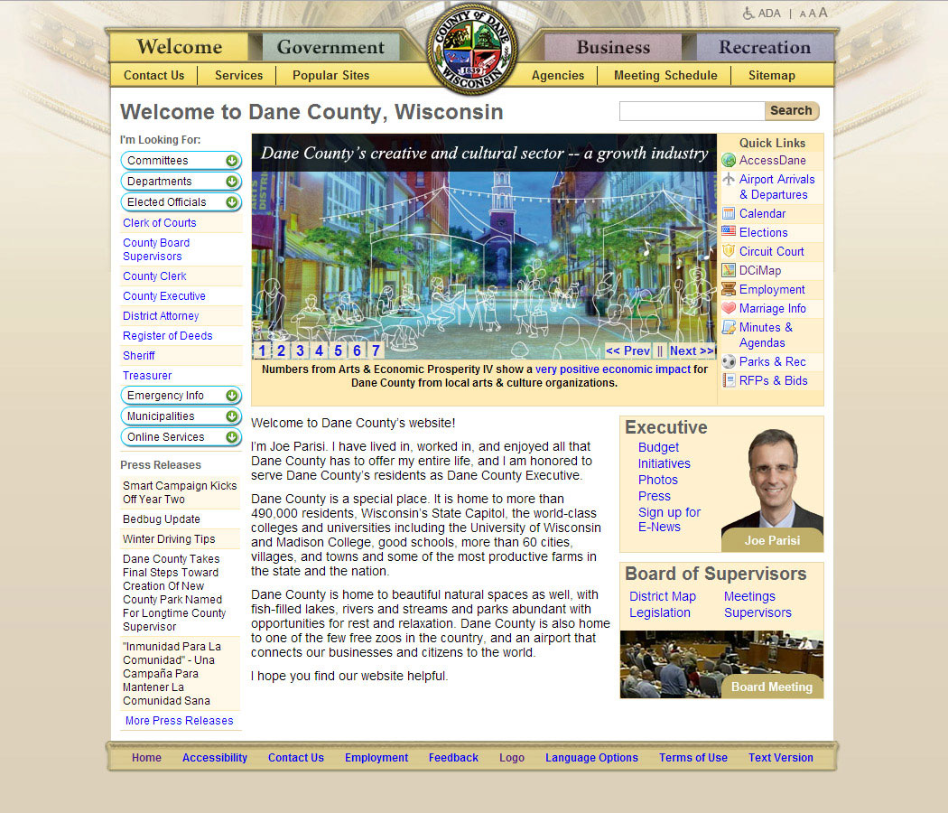 Dane County Homepage