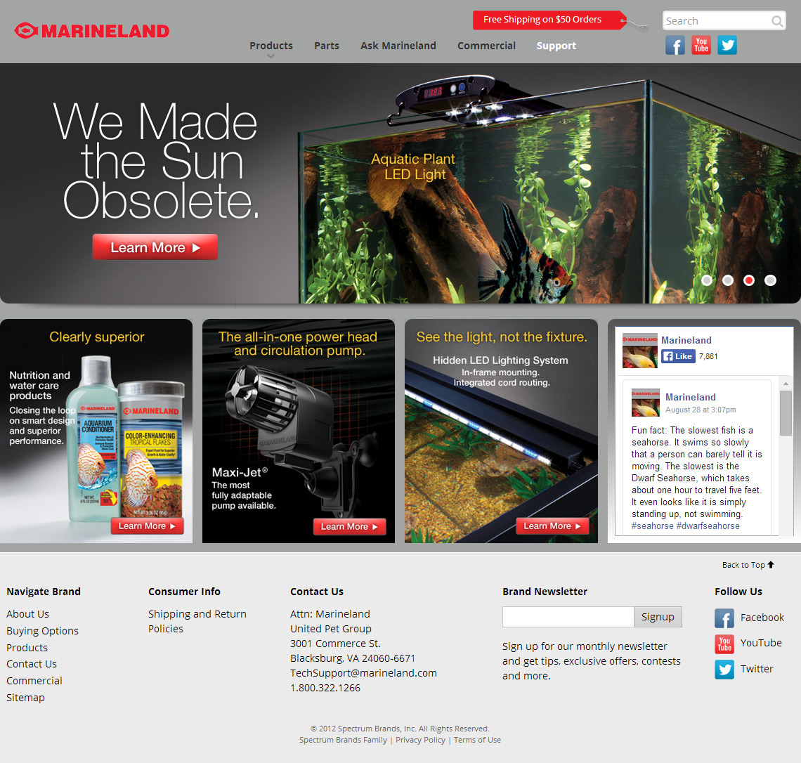 Marineland Homepage